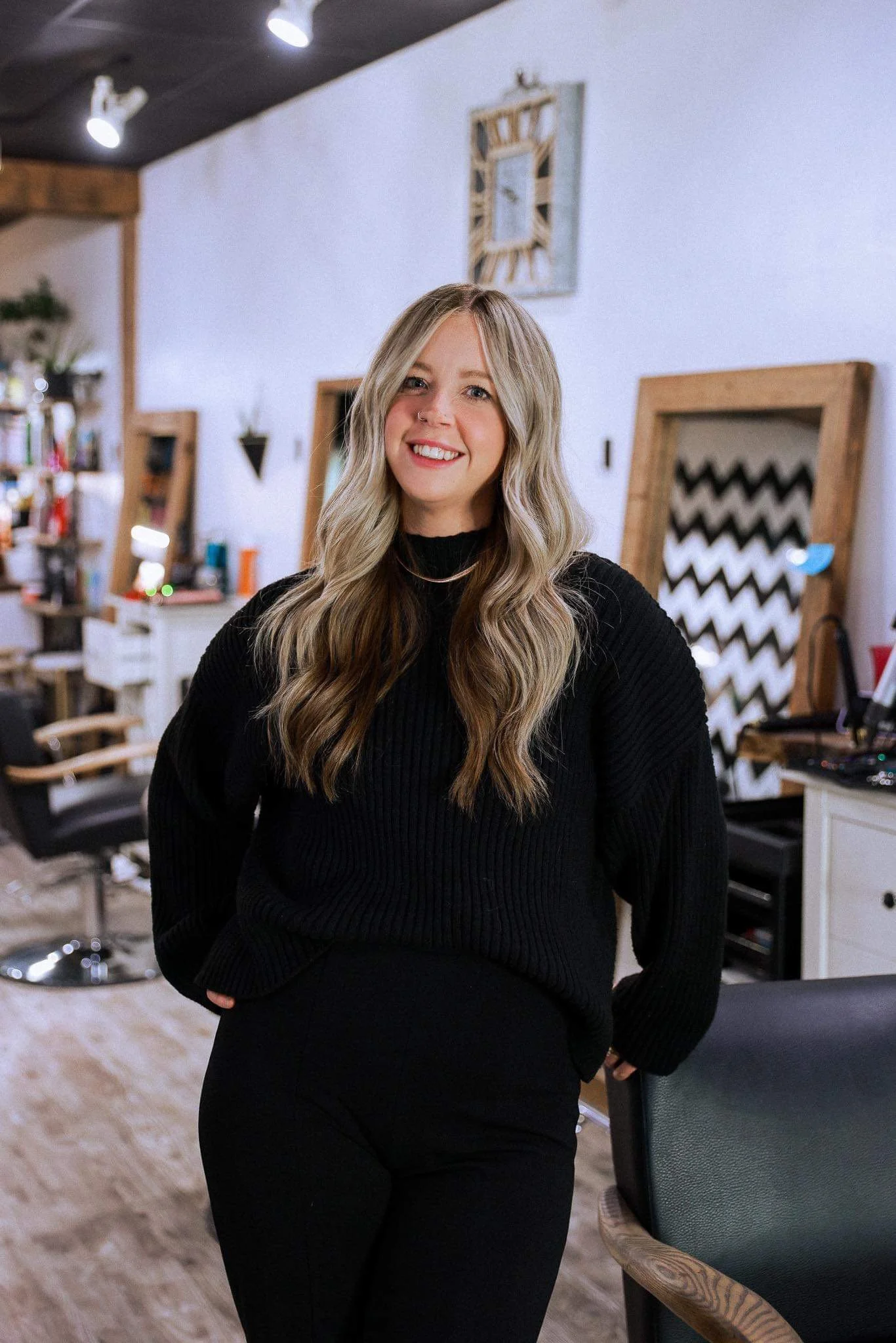 Salon Eleven Hair Co. extension and styling work